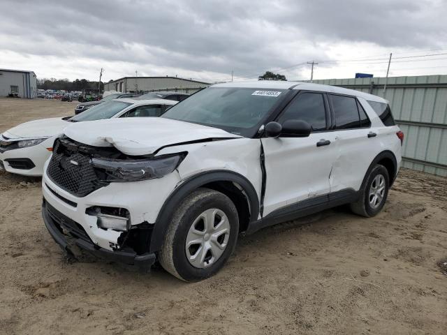 1FM5K8AB1LGA84755 - 2020 FORD EXPLORER POLICE INTERCEPTOR WHITE photo 1