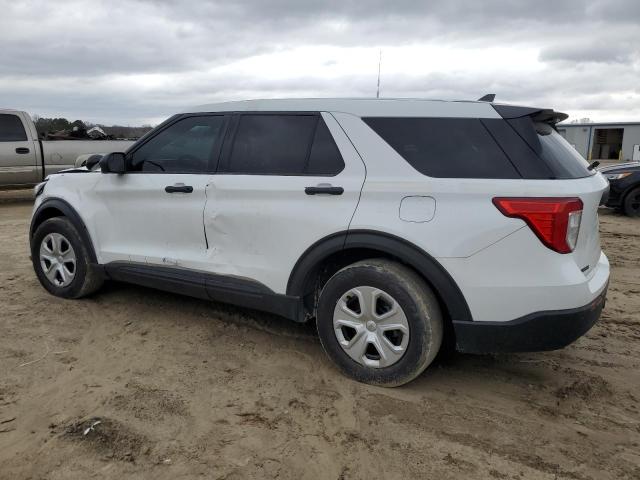 1FM5K8AB1LGA84755 - 2020 FORD EXPLORER POLICE INTERCEPTOR WHITE photo 2