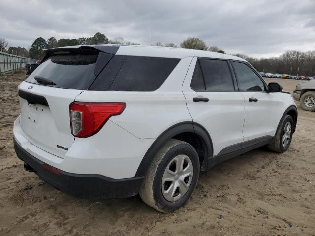 1FM5K8AB1LGA84755 - 2020 FORD EXPLORER POLICE INTERCEPTOR WHITE photo 3