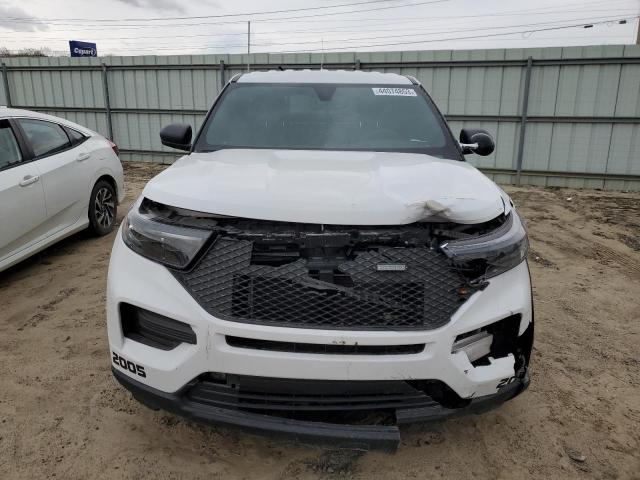 1FM5K8AB1LGA84755 - 2020 FORD EXPLORER POLICE INTERCEPTOR WHITE photo 5
