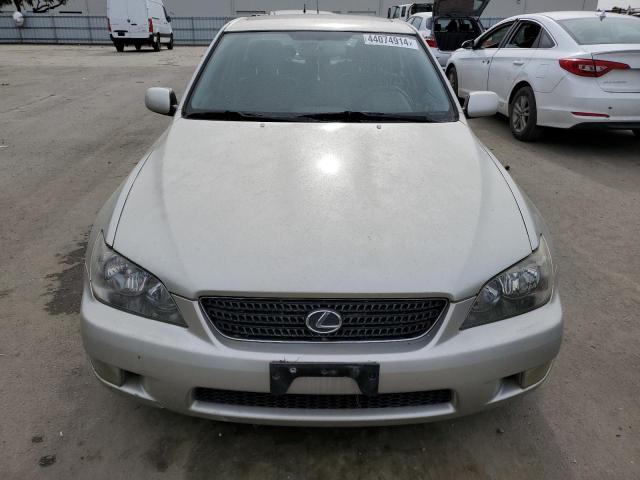 JTHBD192X50096510 - 2005 LEXUS IS 300 SILVER photo 5