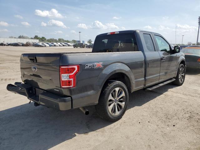 1FTEX1CP1KKF23132 - 2019 FORD F150 SUPER CAB GRAY photo 3