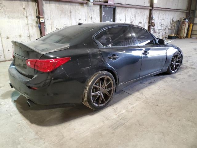 JN1BV7AR4FM424074 - 2015 INFINITI Q50 BASE Чорний фото 3