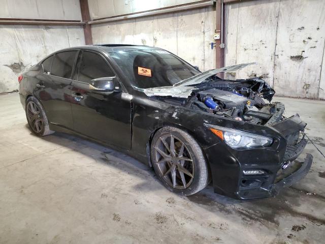 JN1BV7AR4FM424074 - 2015 INFINITI Q50 BASE Чорний фото 4