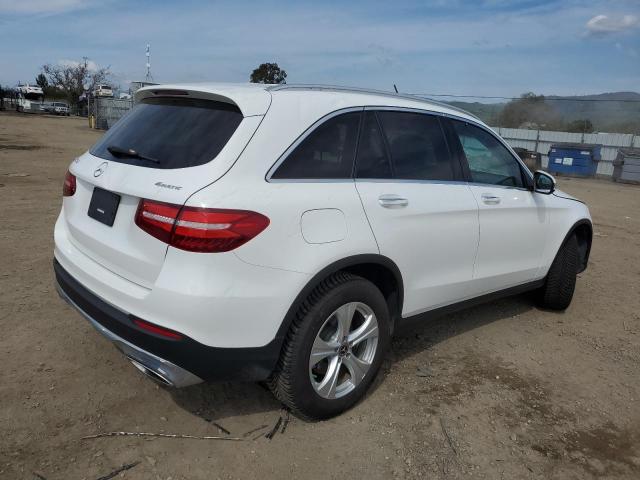 WDC0G4KB5JV072151 - 2018 MERCEDES-BENZ GLC 300 4MATIC WHITE photo 3