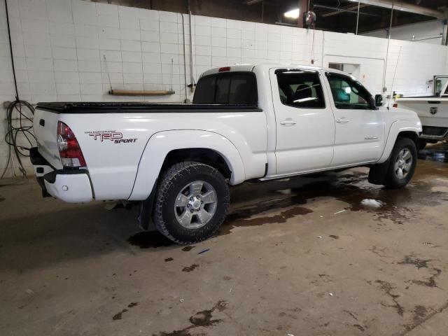 3TMMU52N19M012535 - 2009 TOYOTA TACOMA DOUBLE CAB LONG BED WHITE photo 3