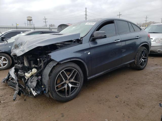 4JGED6EB6GA006649 - 2016 MERCEDES-BENZ GLE COUPE 450 4MATIC GRAY photo 1