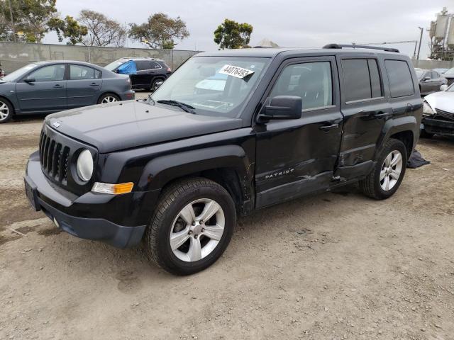 1C4NJPFA2ED502200 - 2014 JEEP PATRIOT LATITUDE BLACK photo 1