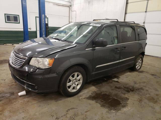 2C4RC1BG9CR313685 - 2012 CHRYSLER TOWN & COU TOURING ნაცრისფერი ფოტო 1