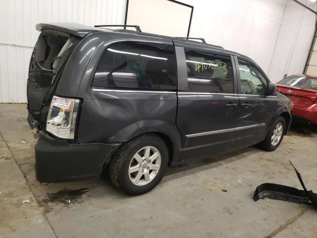 2C4RC1BG9CR313685 - 2012 CHRYSLER TOWN & COU TOURING ნაცრისფერი ფოტო 3