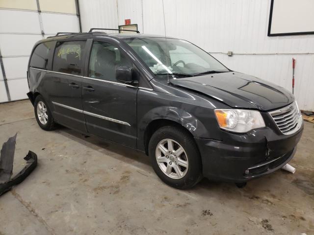 2C4RC1BG9CR313685 - 2012 CHRYSLER TOWN & COU TOURING ნაცრისფერი ფოტო 4