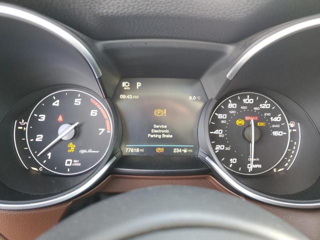 ZASFAKBN2J7B97099 - 2018 ALFA ROMEO STELVIO TI GRAY photo 9