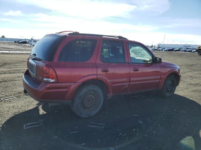 5GADT13S942375148 - 2004 BUICK RAINIER CXL RED photo 3