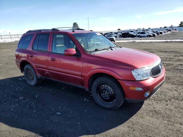 5GADT13S942375148 - 2004 BUICK RAINIER CXL RED photo 4