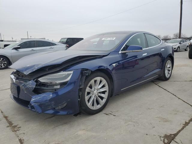 5YJSA1E22JF282652 - 2018 TESLA MODEL S BLUE photo 1