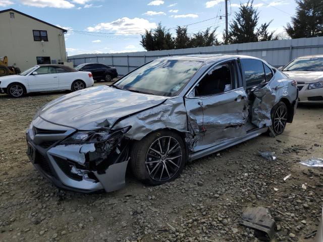 4T1G11BK3PU083440 - 2023 TOYOTA CAMRY SE NIGHT SHADE SILVER photo 1