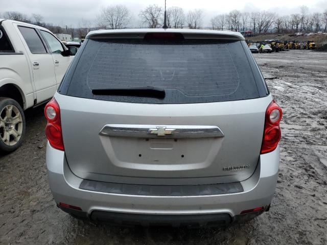 2GNALBEC6B1228206 - 2011 CHEVROLET EQUINOX LS SILVER photo 6