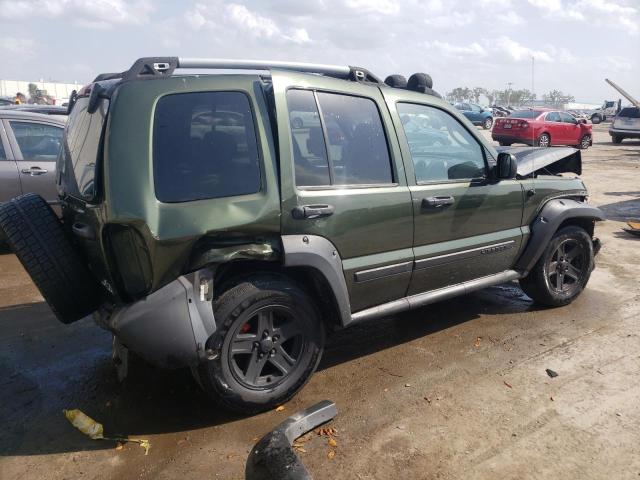 1J4GL38K86W218426 - 2006 JEEP LIBERTY RENEGADE GREEN photo 3