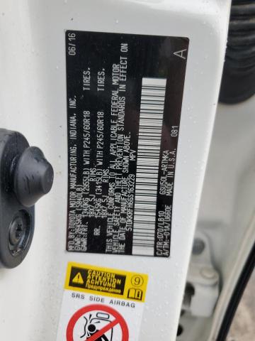 5TDKKRFH6GS163229 - 2016 TOYOTA HIGHLANDER XLE 白色 照片 13