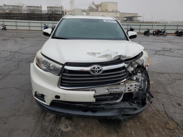 5TDKKRFH6GS163229 - 2016 TOYOTA HIGHLANDER XLE 白色 照片 5