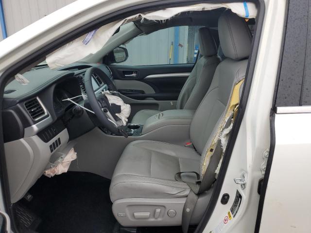 5TDKKRFH6GS163229 - 2016 TOYOTA HIGHLANDER XLE 白色 照片 7