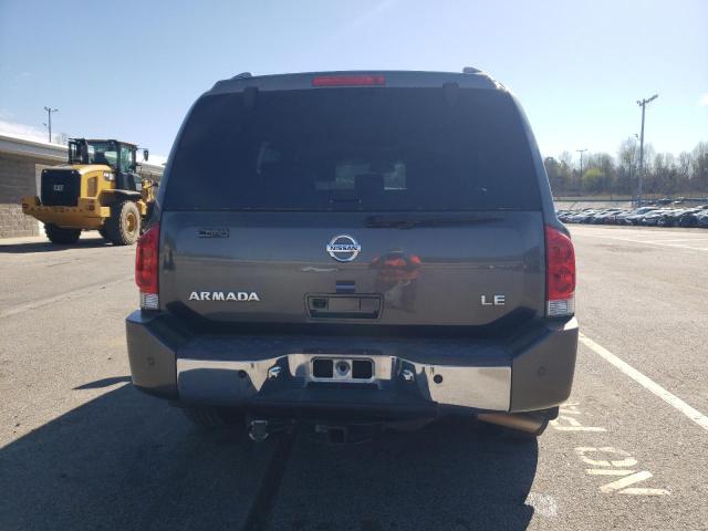 5N1AA08A55N722178 - 2005 NISSAN ARMADA SE GRAY photo 6