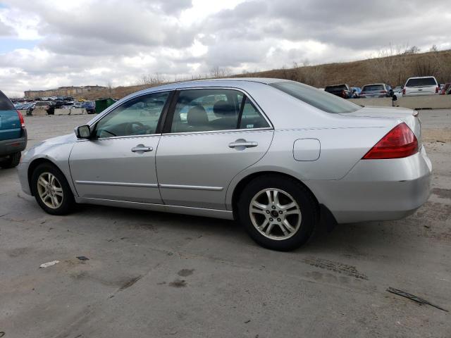 1HGCM56387A189602 - 2007 HONDA ACCORD SE SILVER photo 2