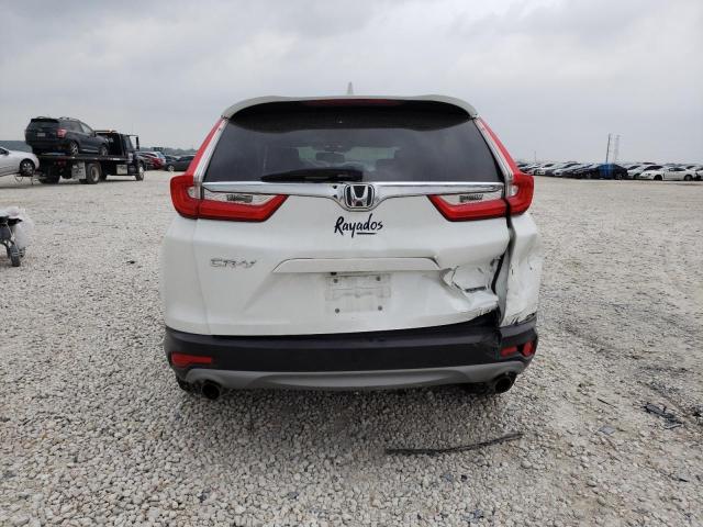 7FARW1H9XKE006539 - 2019 HONDA CR-V TOURING WHITE photo 6