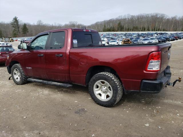 1C6SRFCT3KN676012 - 2019 RAM 1500 TRADESMAN MAROON photo 2