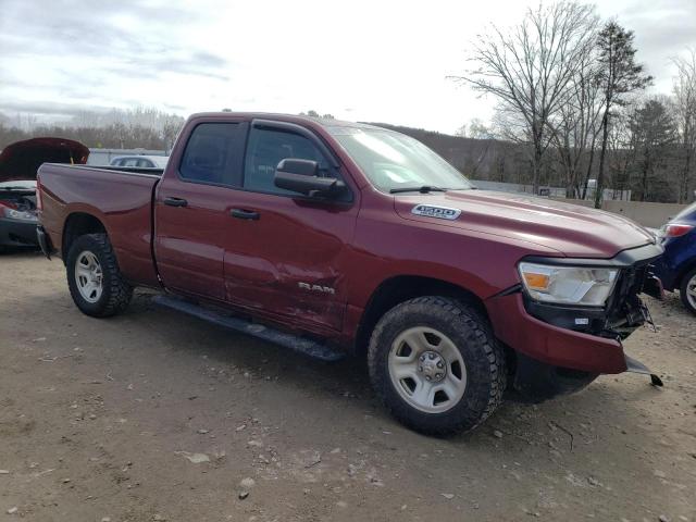 1C6SRFCT3KN676012 - 2019 RAM 1500 TRADESMAN MAROON photo 4