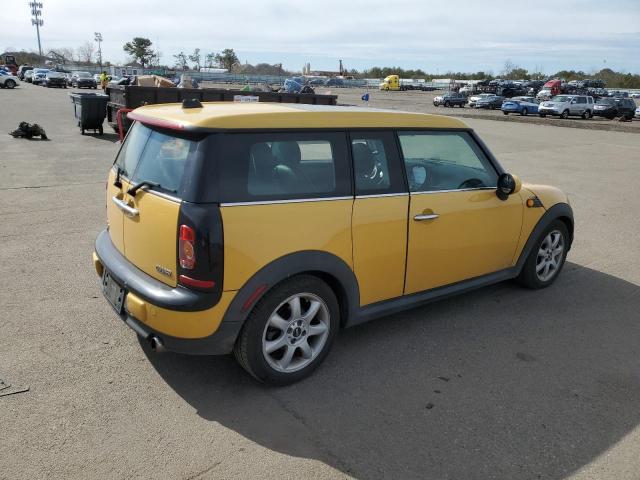 WMWML335X8TJ47127 - 2008 MINI COOPER CLU YELLOW photo 3