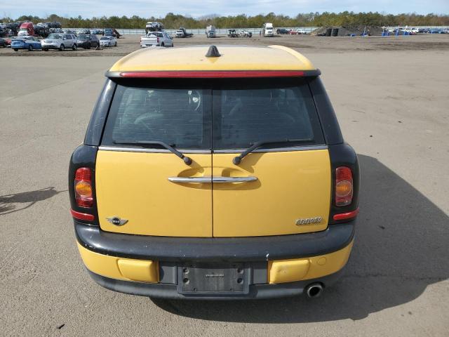 WMWML335X8TJ47127 - 2008 MINI COOPER CLU YELLOW photo 6