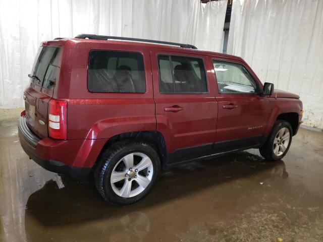 1C4NJRFB0DD249820 - 2013 JEEP PATRIOT LATITUDE MAROON photo 3