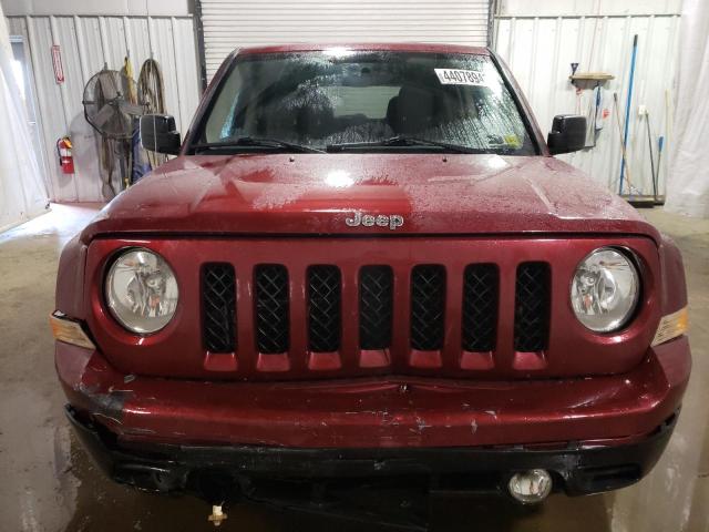 1C4NJRFB0DD249820 - 2013 JEEP PATRIOT LATITUDE MAROON photo 5