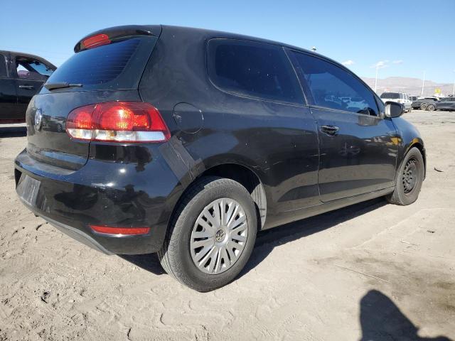 WVWBB7AJ5DW124075 - 2013 VOLKSWAGEN GOLF BLACK photo 3