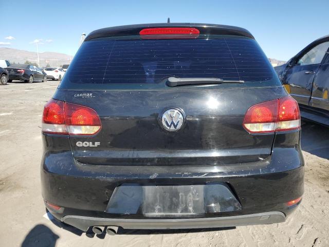 WVWBB7AJ5DW124075 - 2013 VOLKSWAGEN GOLF BLACK photo 6