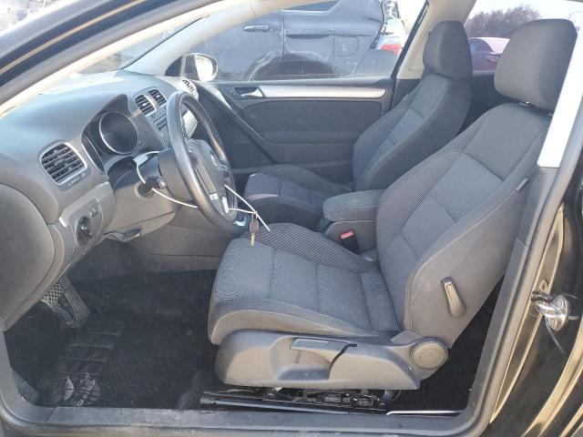 WVWBB7AJ5DW124075 - 2013 VOLKSWAGEN GOLF BLACK photo 7