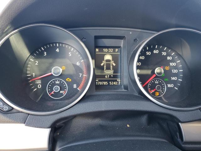 WVWBB7AJ5DW124075 - 2013 VOLKSWAGEN GOLF BLACK photo 9