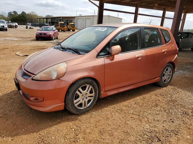 JHMGD38657S012106 - 2007 HONDA FIT S ORANGE photo 1