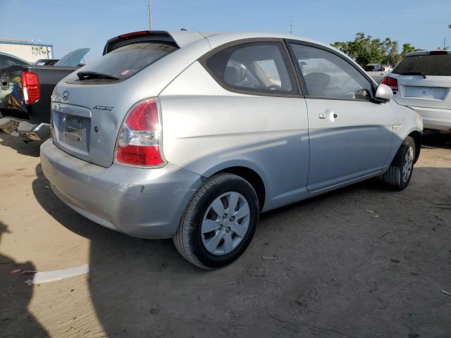 KMHCM3AC7AU184807 - 2010 HYUNDAI ACCENT BLUE SILVER photo 3