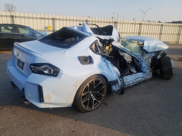 3MF13DM09P8D64590 - 2023 BMW M2 BLUE photo 3