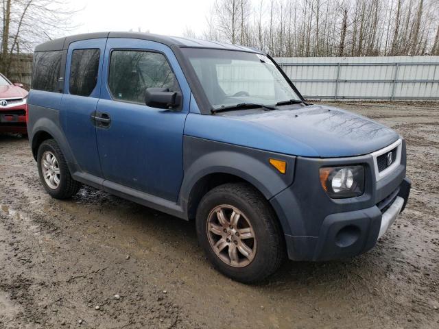 5J6YH28646L002416 - 2006 HONDA ELEMENT EX BLUE photo 4