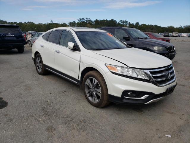 5J6TF1H58EL000068 - 2014 HONDA CROSSTOUR EXL WHITE photo 4