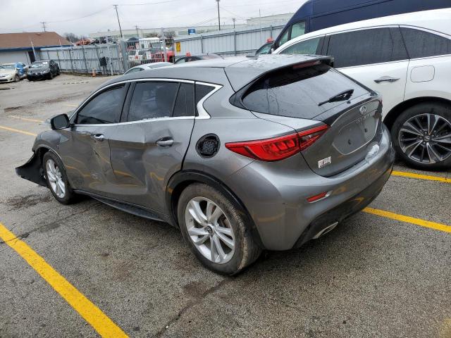 SJKCH5CP8JA057325 - 2018 INFINITI QX30 BASE GRAY photo 2