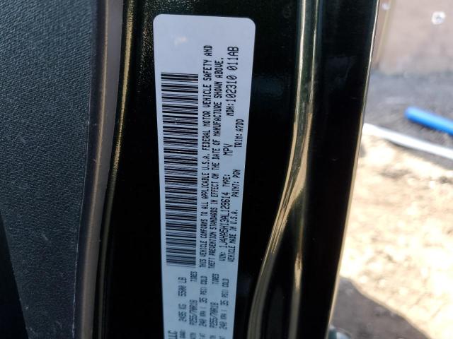 1J4HA5H13AL129614 - 2010 JEEP WRANGLER U SAHARA GREEN photo 14