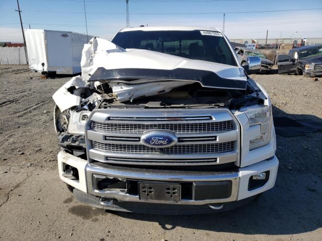 1FTEW1EG7GFA03209 - 2016 FORD F150 SUPERCREW WHITE photo 5