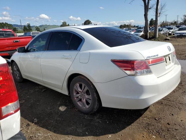 1HGCP2F68CA078235 - 2012 HONDA ACCORD SE WHITE photo 2