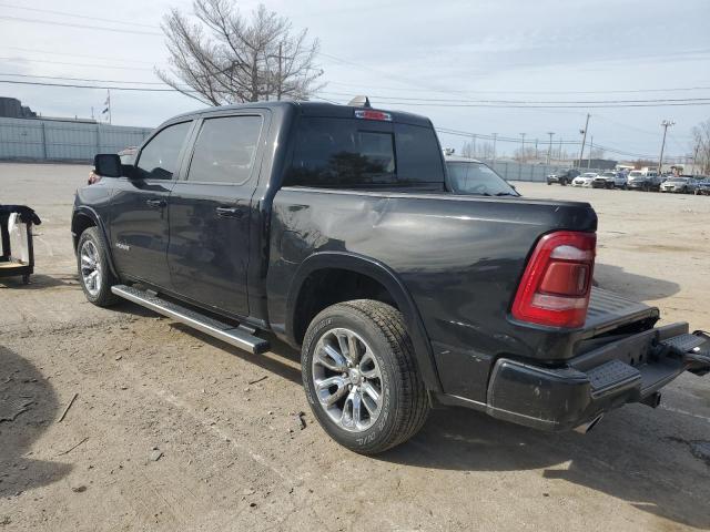 1C6SRFJT9KN696798 - 2019 RAM 1500 LARAMIE BLACK photo 2