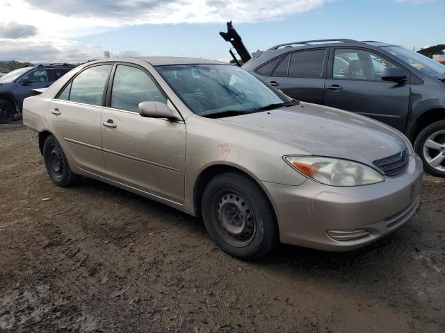 JTDBE30K120112645 - 2002 TOYOTA CAMRY LE TAN photo 4