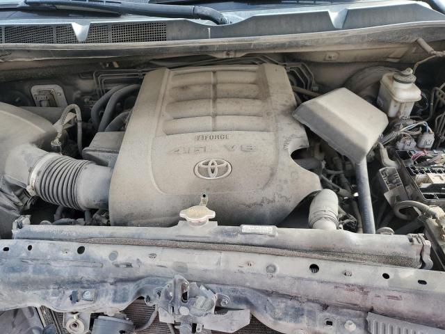 5TFRM5F16EX080704 - 2014 TOYOTA TUNDRA DOUBLE CAB SR/SR5 BLACK photo 11